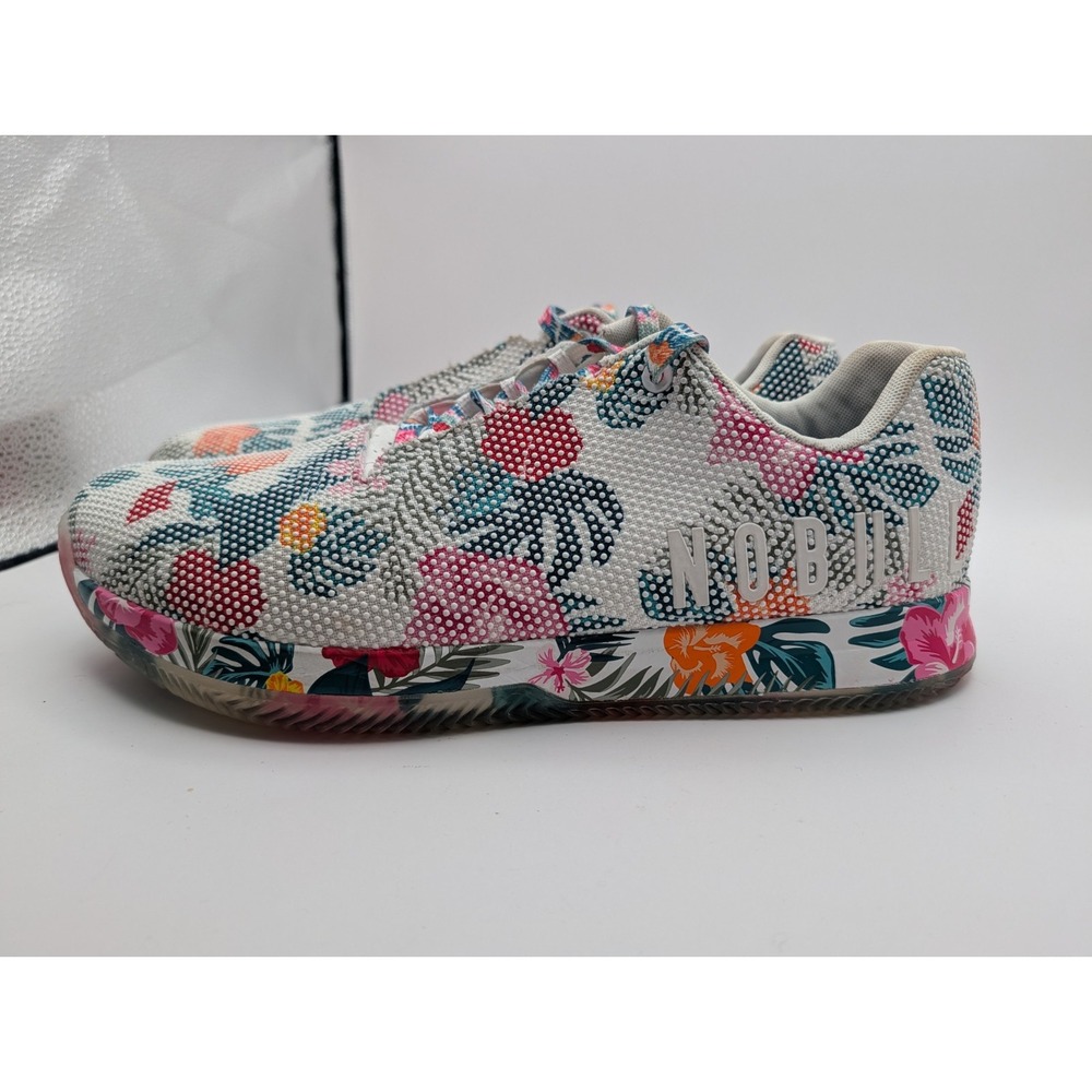 NOBULL Outwork Edge Training Sneakers Men's 12.5 Women's 14 Tropical Sky EUC
